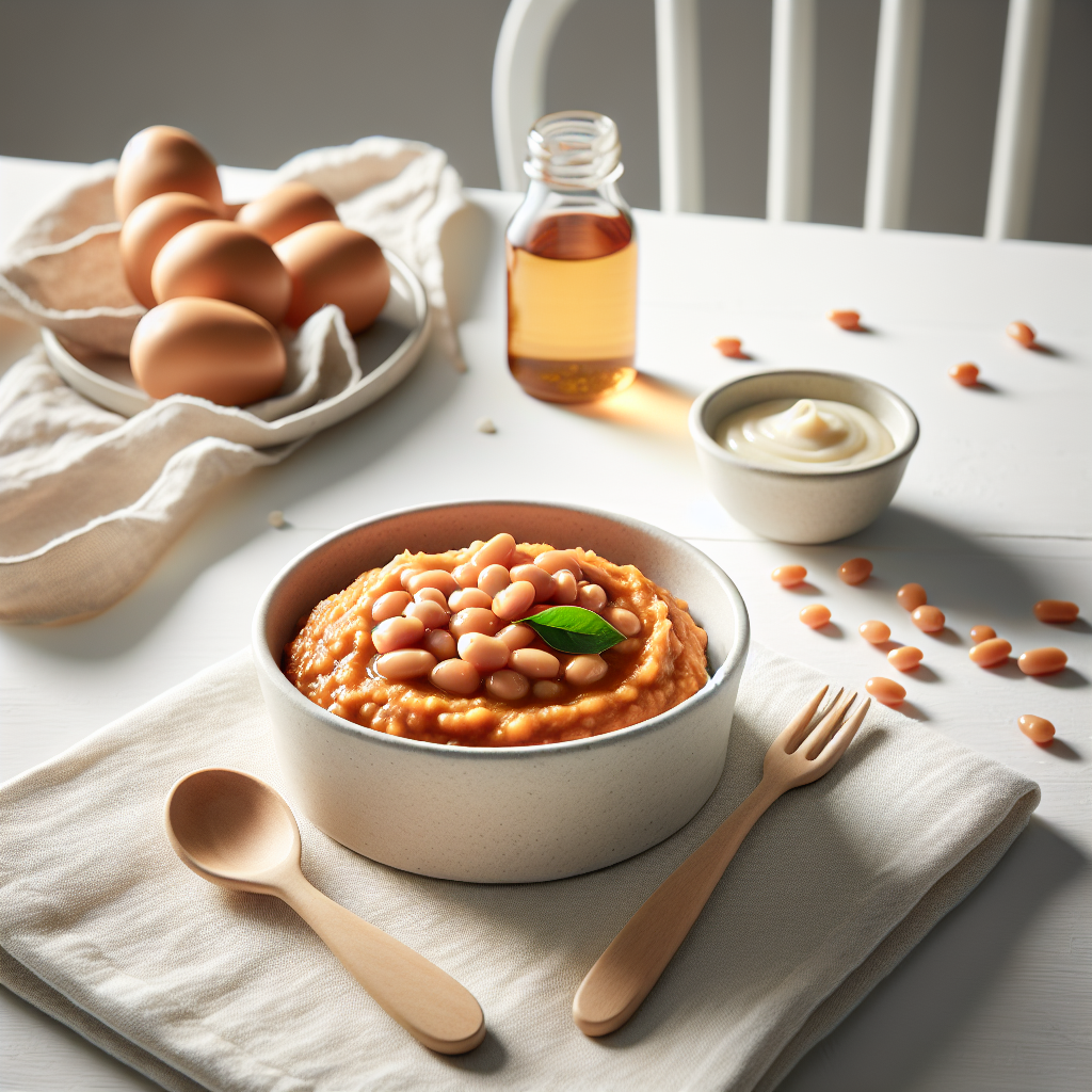 Baked bean low sugar mashed