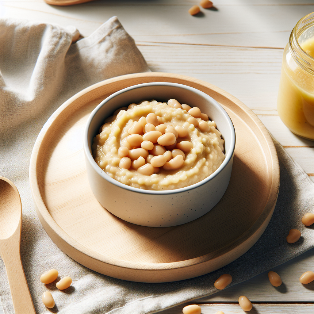 Cannellini bean mashed