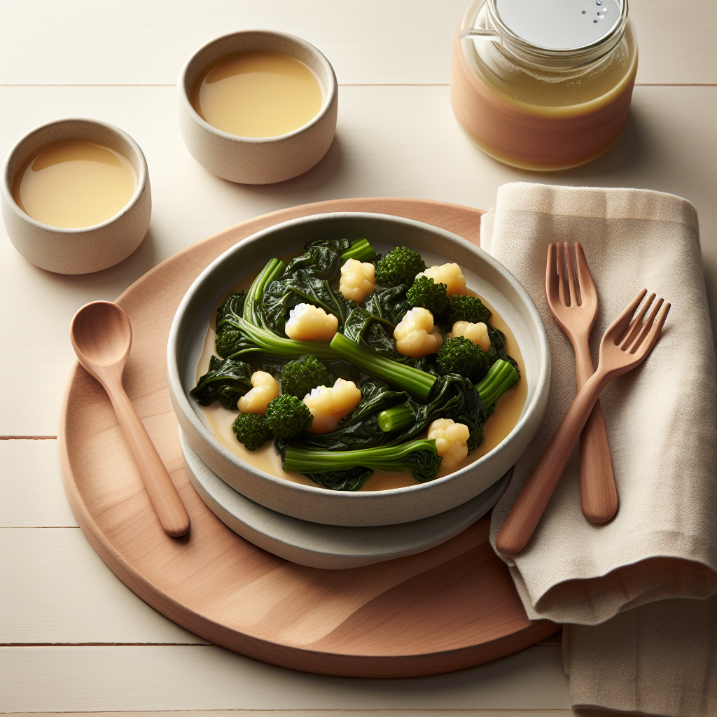 Mustard greens cooked
