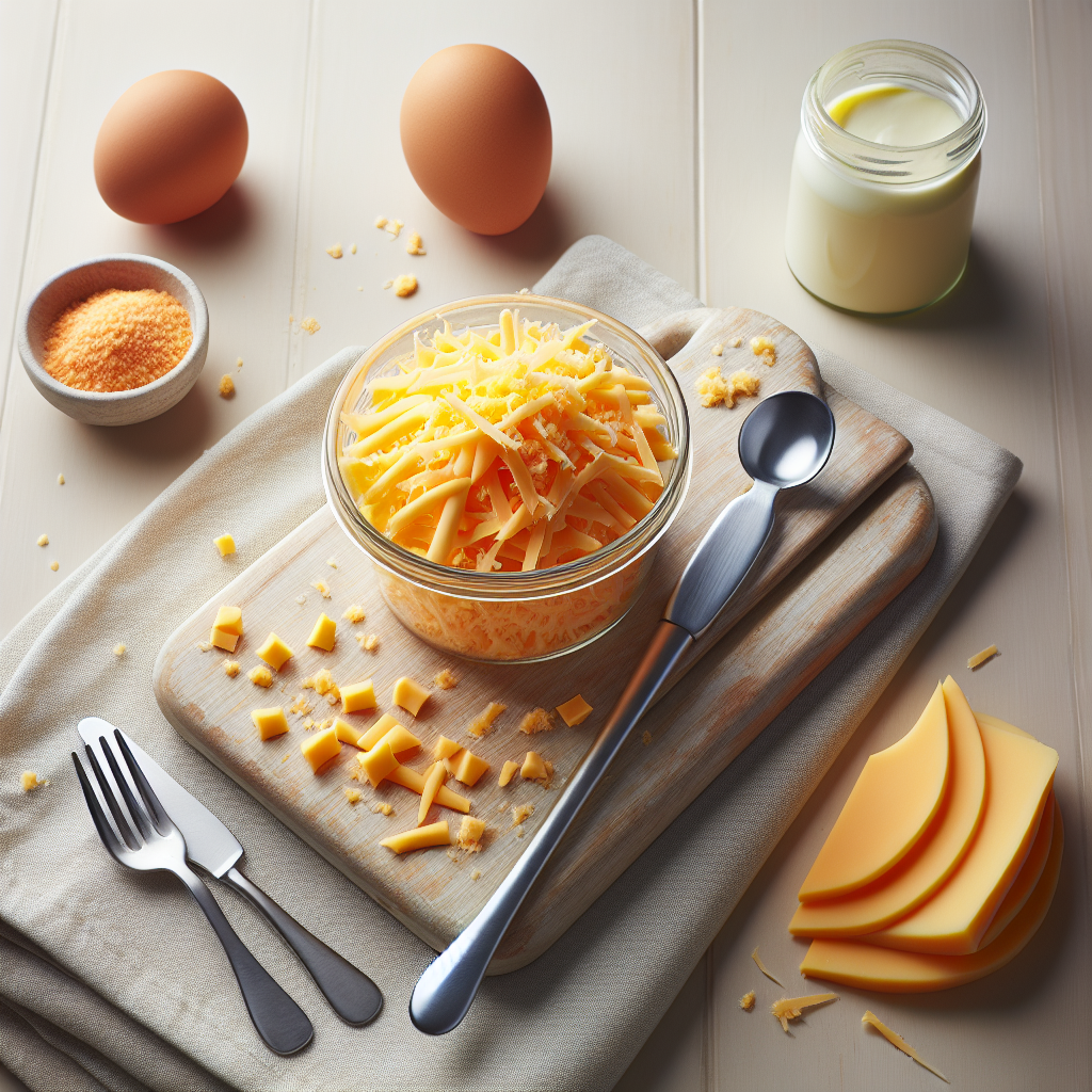 Red leicester grated